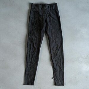 TEREZ Women's Black Equinox Logo Leggings Size XS